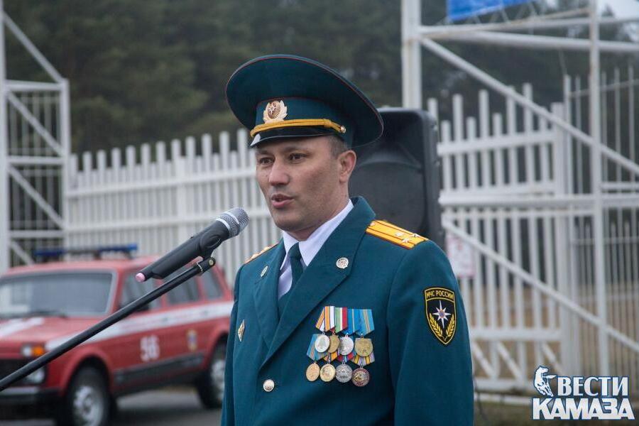 Начальник пожарного гарнизона