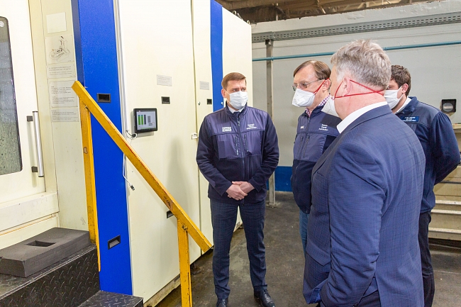 Генеральный директор «КАМАЗа» посетил завод двигателей 