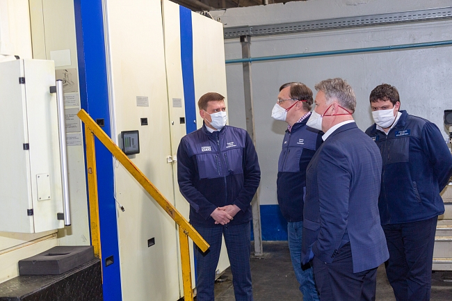 Генеральный директор «КАМАЗа» посетил завод двигателей 