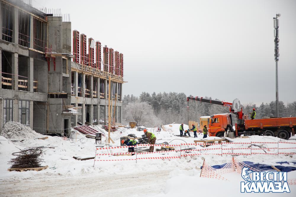 2021-02-04 Строительство полилингвальной школы «Адымнар» (Фото: Антон Литвиненко) 