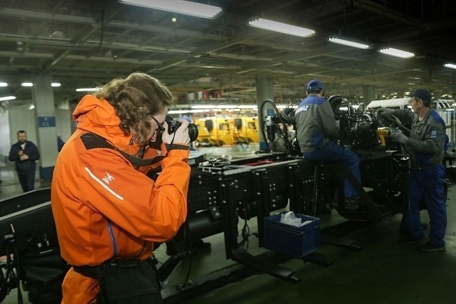 Блогеры на автомобильном заводе ПАО «КАМАЗ» 