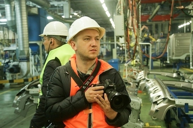 Блогеры на прессово-рамном заводе ПАО «КАМАЗ»  