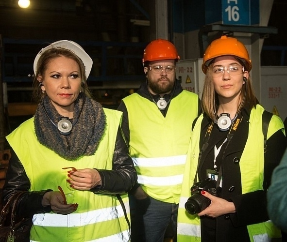 Блогеры на кузнечном заводе ПАО «КАМАЗ»  