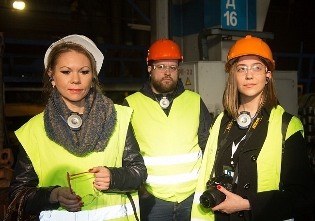 Блогеры на кузнечном заводе ПАО «КАМАЗ»  